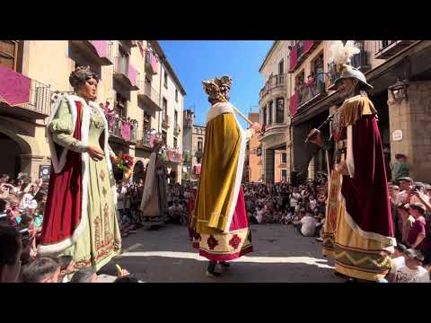Ball dels gegants - Festa Major de Solsona 2024