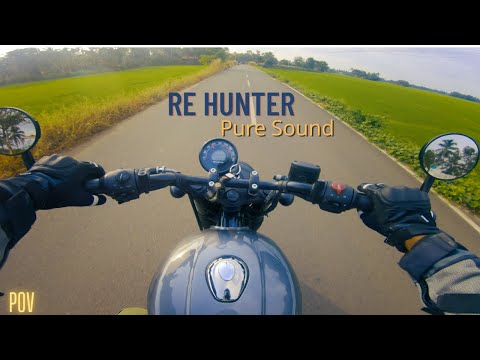 Royal Enfield Hunter 2022 | POV | Pure Sound