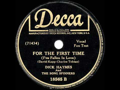 1943 HITS ARCHIVE: For The First Time (I’ve Fallen In Love) - Dick Haymes (a cappella)