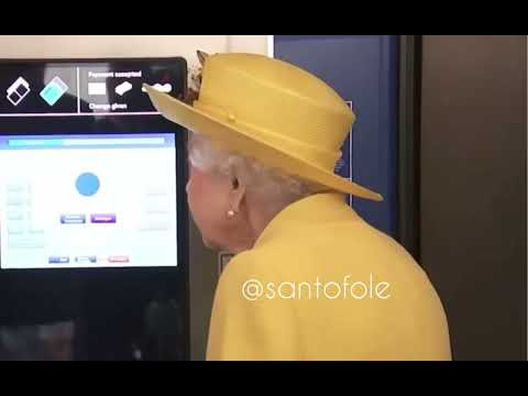 Santo Fole em: Rainha Betinha no caixa eletrônico