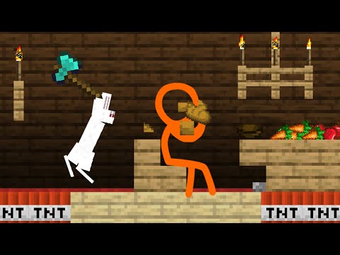 Animation vs Minecraft 12 - TNT Land | AvG Reacts!