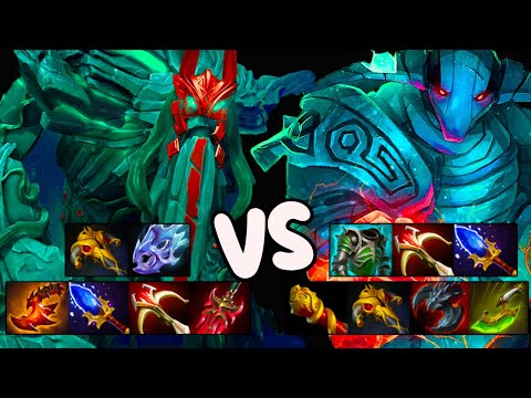 SUPER HARD CARRY TEAM FIGHT - SVEN VS TINY - INTENSE BATTLE - DOTA 2 GAMEPLAY
