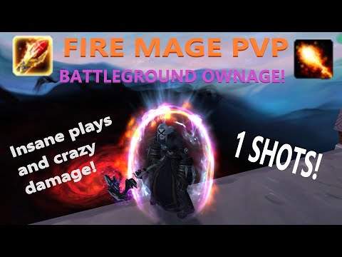 Fire Mage PvP | BattleGround Ownage & Survivability! | WoW Shadowlands PvP