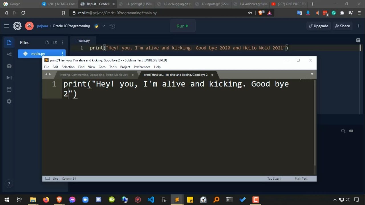 02 -  Printing in Python