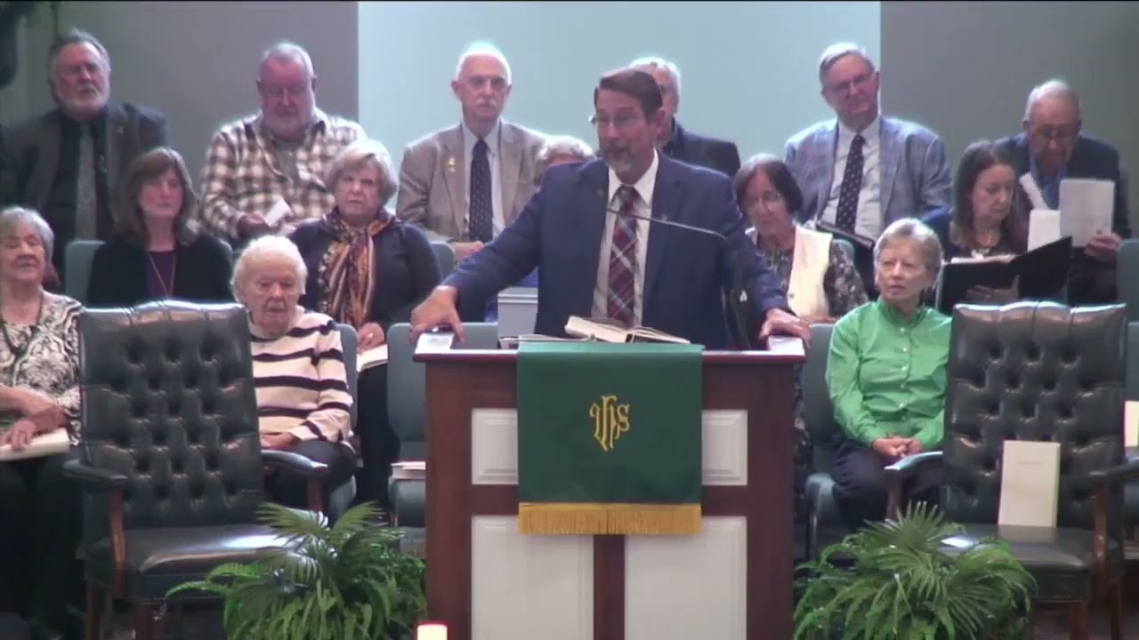 10.11.26 Anchor Baptist Church, Lexington, Kentucky, USA, 11 a.m. Sunday Worship Service. Message: Wedding Invitations by Dr. Carl M. Peters.