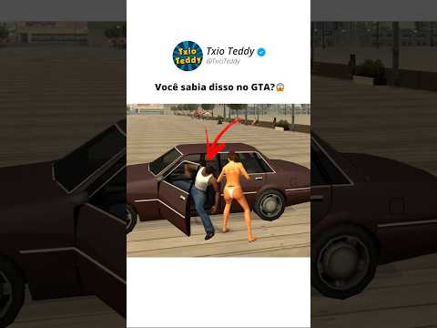 VOCÊ SABIA disso no GTA? 😯 #gtabrasil #gtasanandreas #gamesbrasil