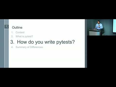 Adopting PyTest - Darshan Ahluwalia - SF Python Meetup  - Feb  2018
