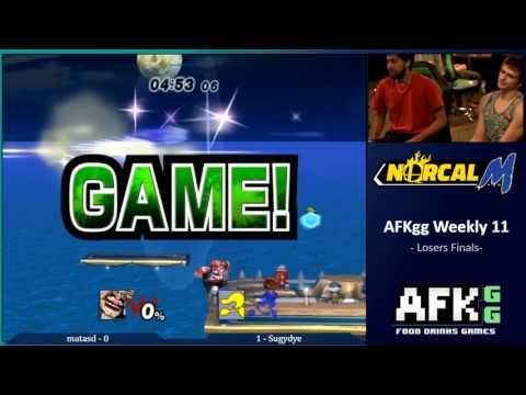 AFK 11 -  Matasd (Wario) vs Sugydye (GnW) - Losers Finals