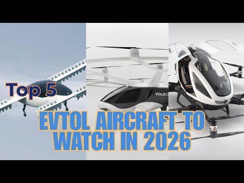 Top 5 eVTOL Aircraft to Watch in 2026 | Flying Cars Are Getting Real