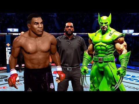 UFC 4 | Mike Tyson vs. Green Wolverine | EA Sports UFC 4