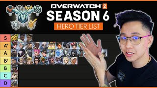 Overwatch 2 - SEASON 6 Invasion Hero Tier List