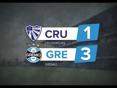 Melhores momentos de Cruzeiro-RS 1 x 3 Grêmio - Gauchão 2016
