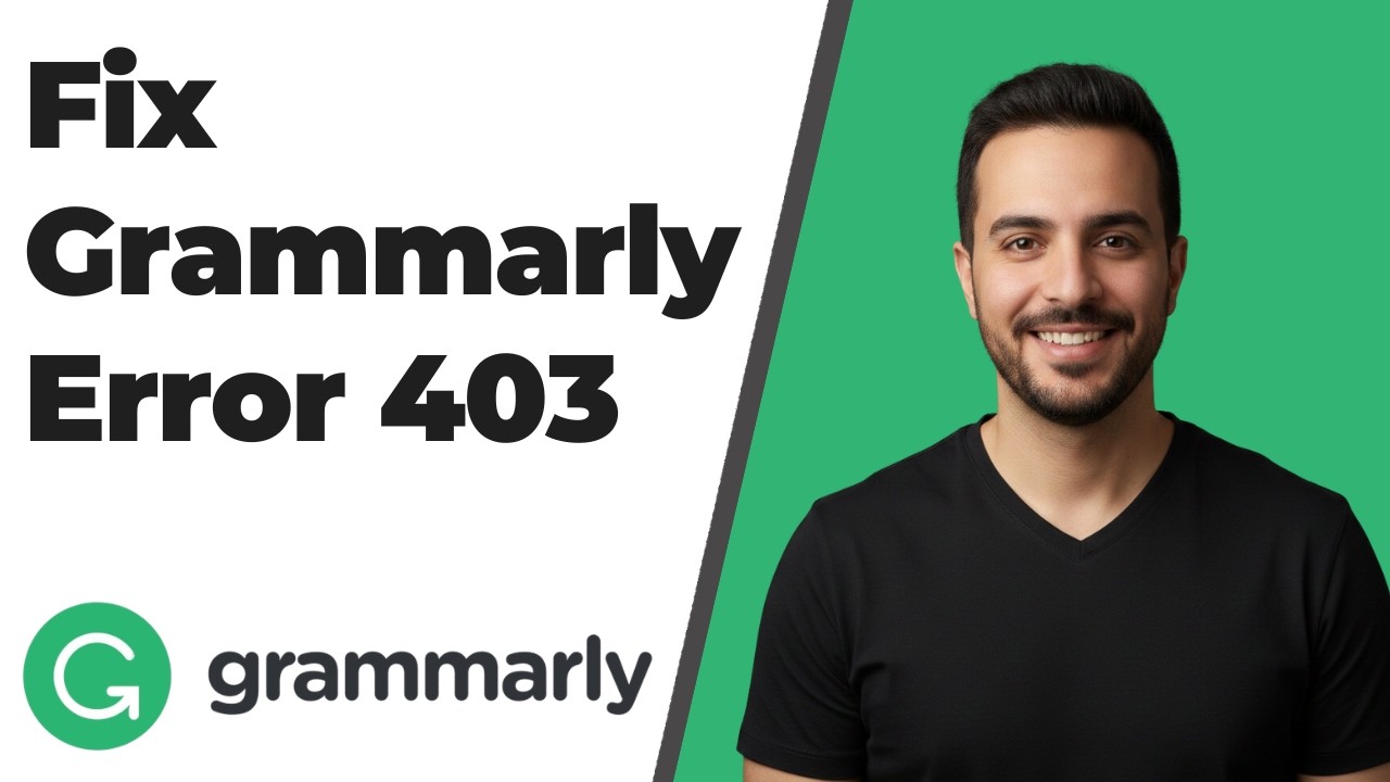 Fix Grammarly Error 403 (Easy Step-By-Step Guide)