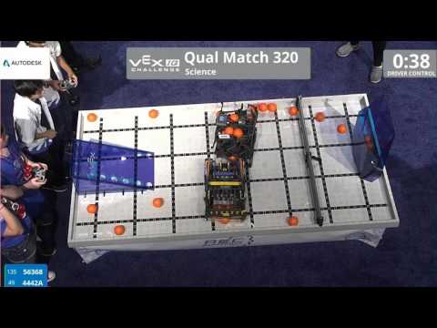 VEX Worlds 2016 - VEXIQ Middle School - Science - Qual 320 (56368 4442A) 138