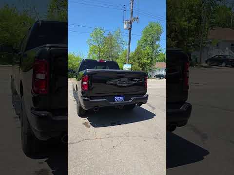 2026 Ram 1500 in Black for sale at Jerry Pfeil Chrysler Dodge Jeep Ram in New Hamburg, ON