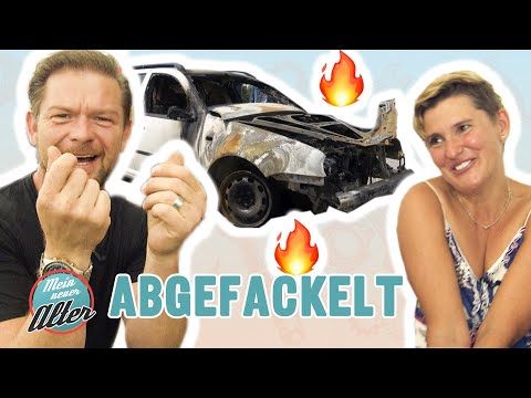 Abgebranntes Auto - Det greift in die private Tasche | Mein neuer Alter