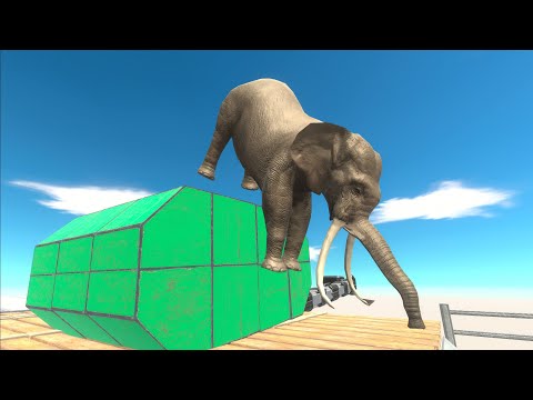 Who Can Pass Giant Hammer - Animal Revolt Battle Simulator