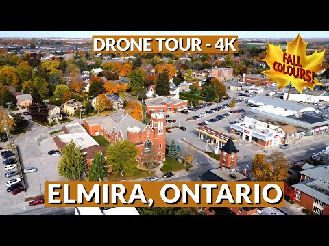 Drone Tour: Elmira, Ontario - Fall Colours
