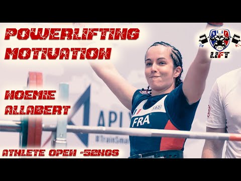 🇫🇷 POWERLIFTING MOTIVATION - NOEMIE ALLABERT
