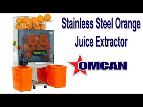 Video thumbnail for Stainless Steel Orange Juice Extractor
