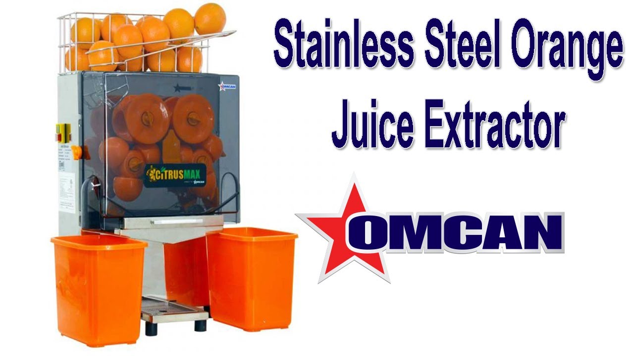 Video thumbnail for Stainless Steel Orange Juice Extractor