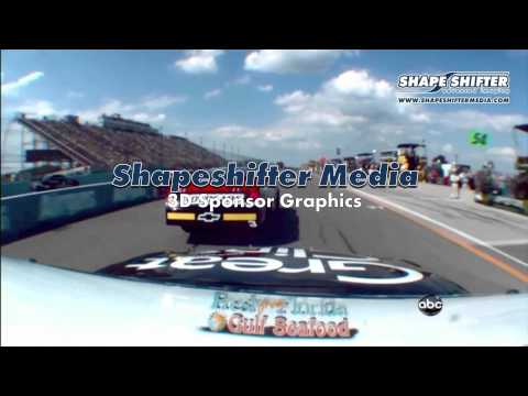 3D Sponsor Logo Rooftop Nationwide Grand Am Nascar