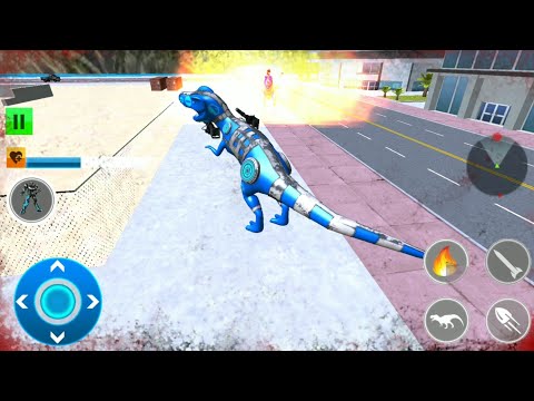 Dino Robot Bike Transform : Robot Dinosaur Game #Part5 END | Robot Dinosaurus Android Gameplay