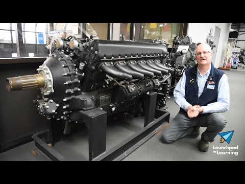 Continental Built Rolls Royce Merlin Engine