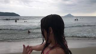 preview picture of video 'Praia de Juquehy -verão 2018'