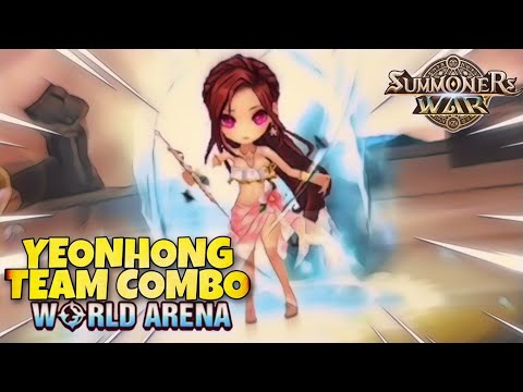 Yeonhong Team Combo in World Arena - Summoners War