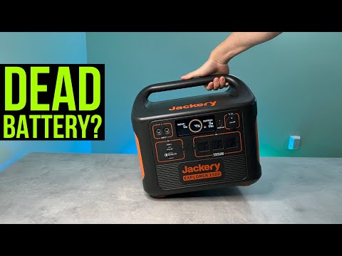 Reset Jackery Power Station (If it won't start)