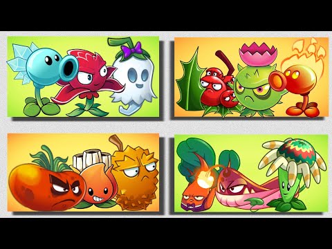 PvZ 2 4 Team Plants Vs Random Team Zombies Part 39