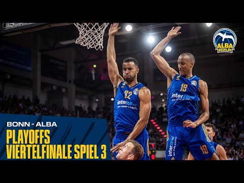 Highlights: Viertelfinale 3 Bonn –  ALBA (21.05.2024)