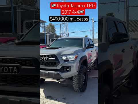 🏁Toyota Tacoma 2017 4x4 TRD 🏁 Recién Importada ✅Disponible en sucursal de La Paz BCs !!