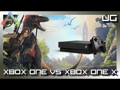 Xbox one vs Xbox one X comparison Ark: Survival Evolved