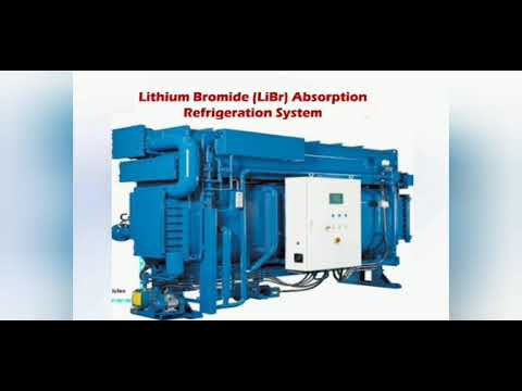 How Lithium Bromide Absorption Refrigeration system works