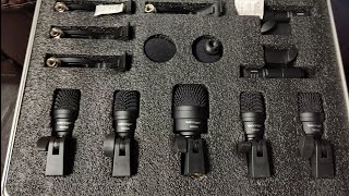 Video thumbnail for Behringer BC1200 7-piece Drum Microphone Set: Test 2 (The drums) by projectnoel
