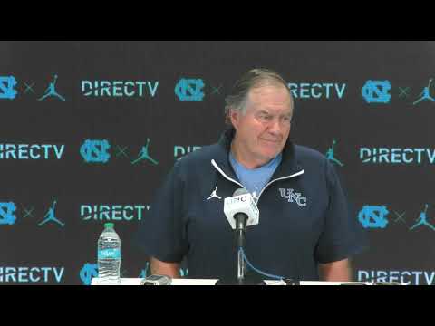 FB: Head Coach Bill Belichick Pre-NC State Press Conference