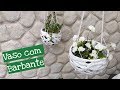 DIY- Como Fazer Vaso Usando Barbante DIY- Como Fazer Vaso Usando Barbante