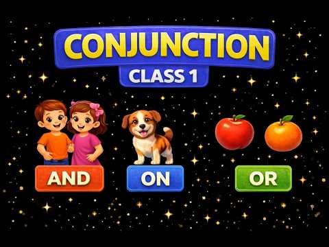 International English Olympiad (SOF) Class 1: Conjunction Practice