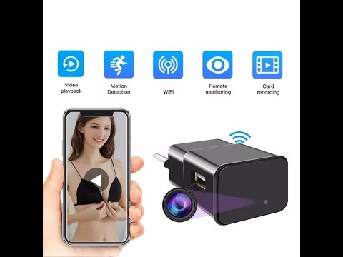 Eu Plug 1080P Мини Wifi камера Ucam-EU-01 адаптер питания. Lookcam - фото 1 - id-p1648349828