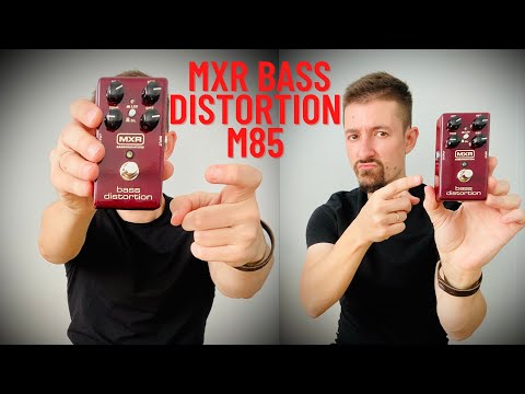 Педаль гітарних ефектів Педаль эффектов DUNLOP M85 MXR BASS DISTORTION