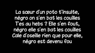 La Fouine-On s&#39;en bat les couilles 2013 Lyrics(avec paroles)