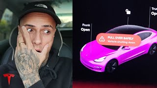 MY TESLA DROPPED TO 0% AS I WAS DRIVING
