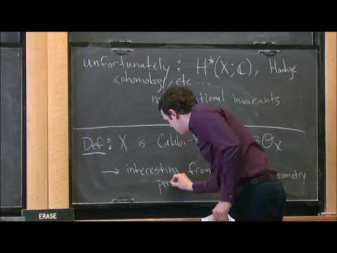 Equivariant geometry and Calabi-Yau manifolds - Daniel Halpern-Leistner