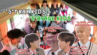 Download lagu Stray Kids suka ngeroasting satu sama lain mp3