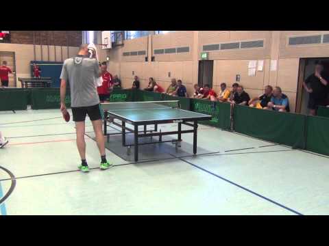 TischtennisHerzogenaurach2013 A Kl  33)Stativ Semifinale M Seidler vs Maike Noll (Dachau)4
