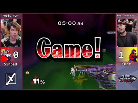 Sinbad (Sheik) Vs Kurt (Falco) - TNS 8 Melee Pools