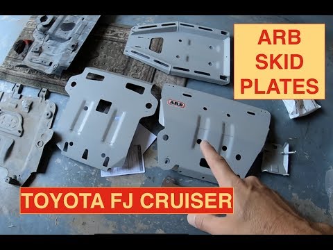 Toyota FJ Cruiser ARB Skid plate Install & Review