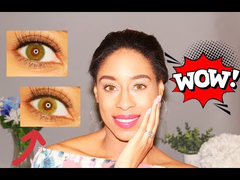 ⚠️NEW CONTACT LENSES COMPANY ALERT!!!⚠️ MELON COLOR CONTACT LENSES....😮😱